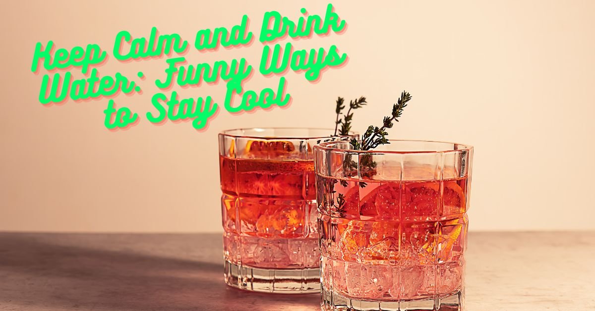 Keep Calm and Drink Water: Funny Ways to Stay Cool